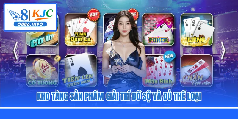 Kho tàng sản phẩm giải trí đồ sộ và đủ thể loại